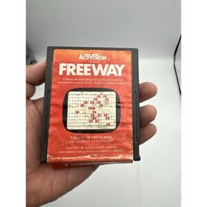 Atari 2600 Freeway Game Cartridge Tested Vintage 1981
